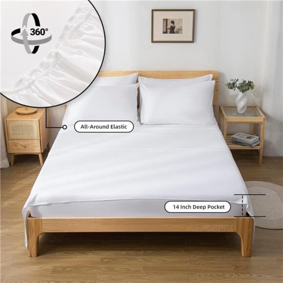 Queen Comforter Set 7 Pieces Oatmeal Comforters Queen Size Soft Fluffy Bedding - Picture 5 of 7